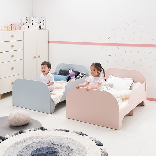 리바트 꼼므 길이조절 침대 (매트 포함) - 최저가 342,950원