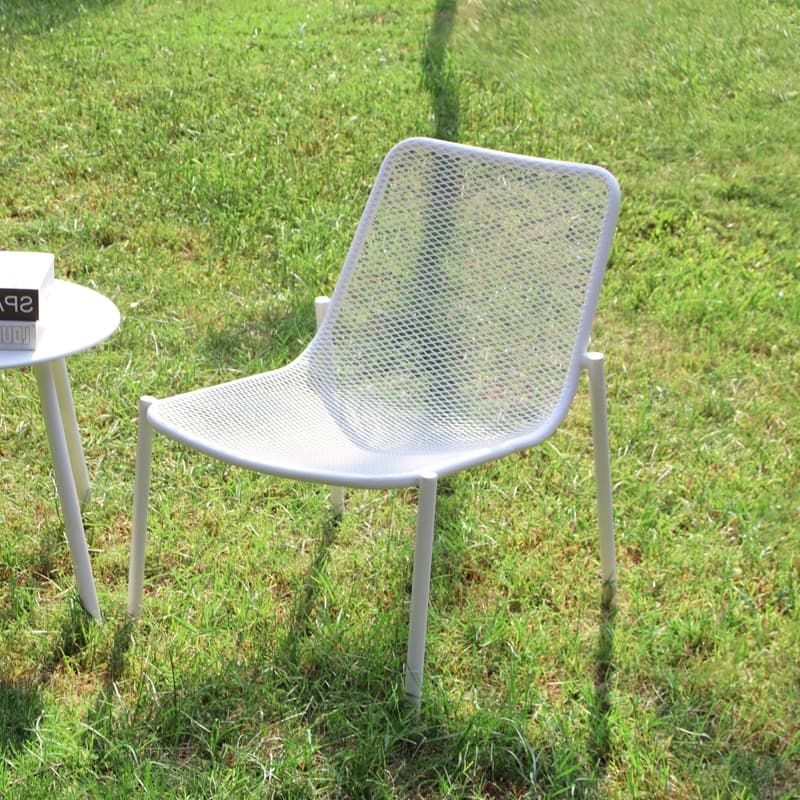 인블루가구 철망 라운지 체어