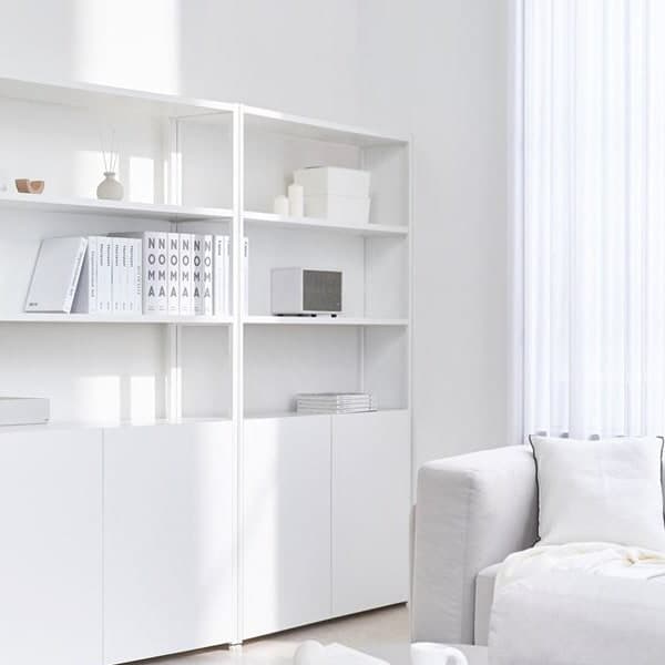 두닷 [두닷] 콰트로 800 5단 수납형 철제 책장 - 최저가 290,000원