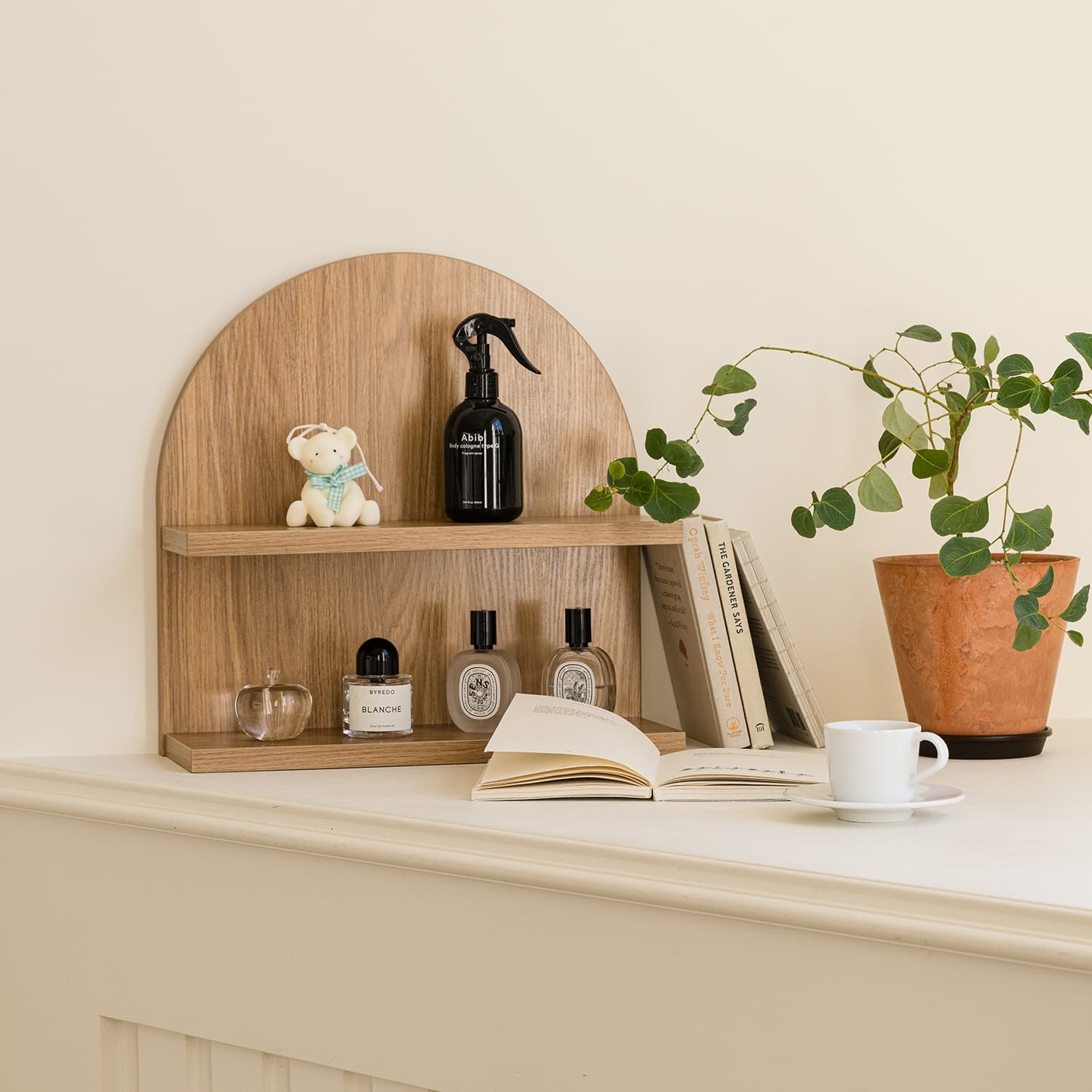 우드레이 도노 2단 라운드선반 - 최저가 19,800원