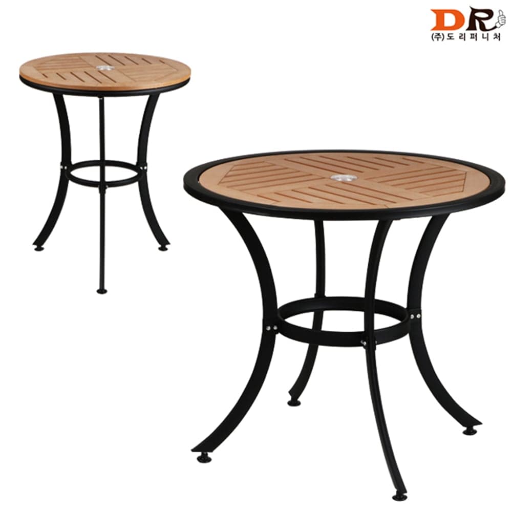 도리퍼니처 웨스턴 600/800 테이블 / 식탁 업소 가게 카페 커피숍 테라스 야외 정원 - 최저가 82,500원