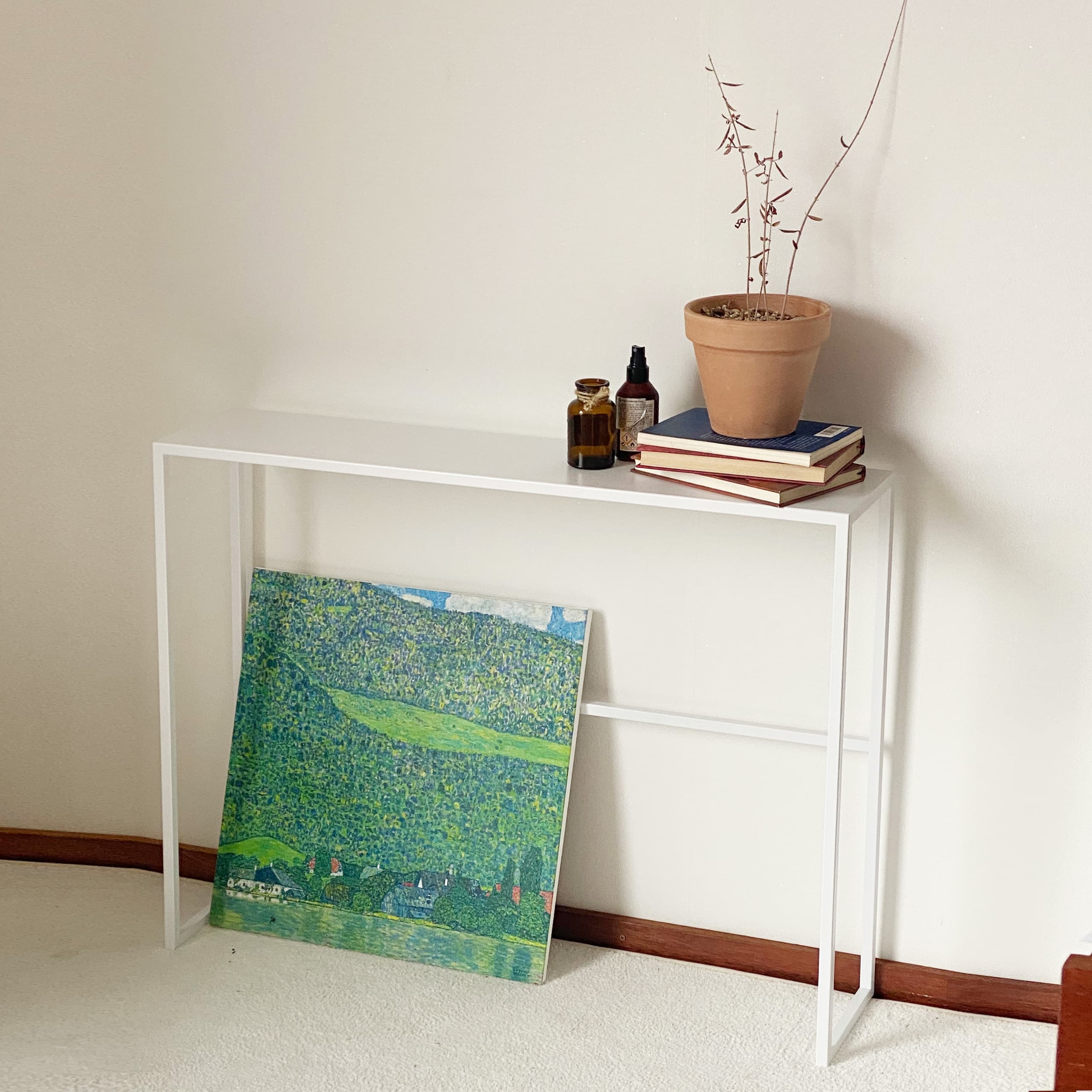 철철철 철제 슬림콘솔 - 최저가 79,000원