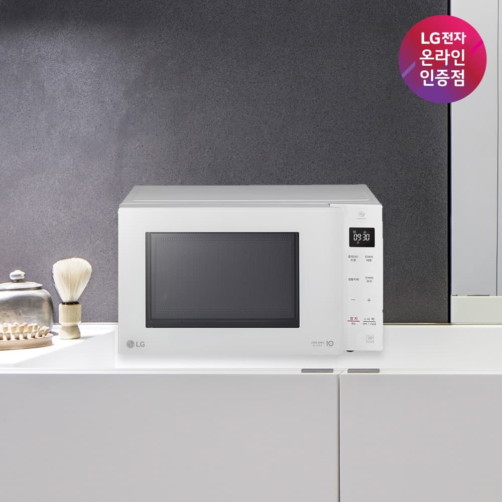 LG전자 전자레인지 MW23WD 23L (화이트/스마트인버터)
