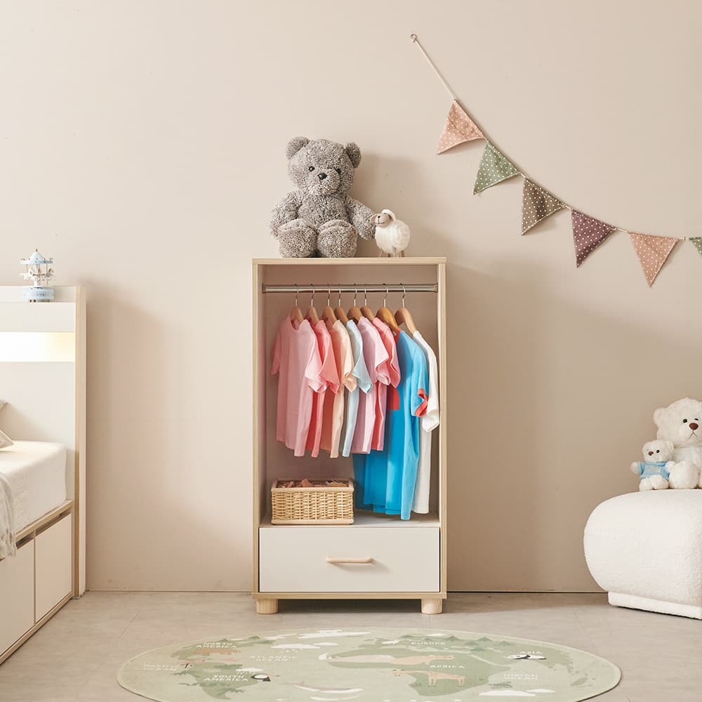 현대가구 피카부 베이비장 600 선반장