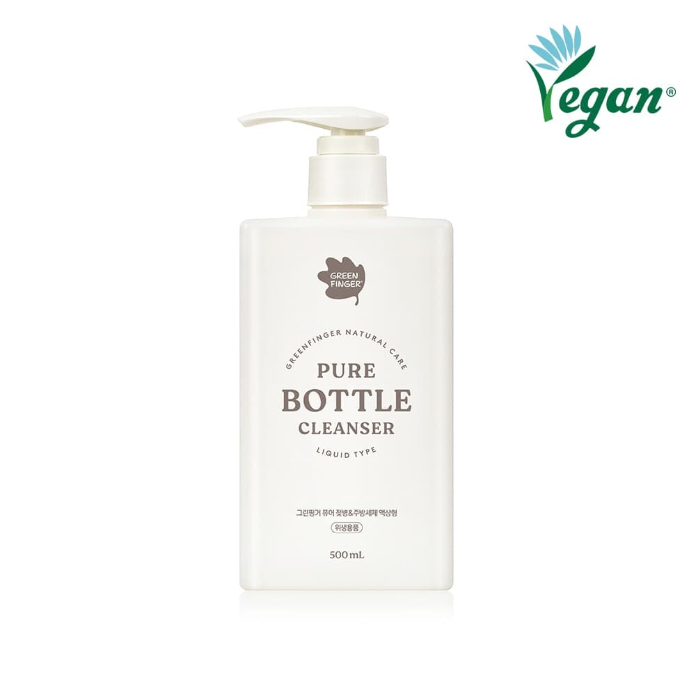 그린핑거 퓨어 젖병&주방세제 액상형 500ml