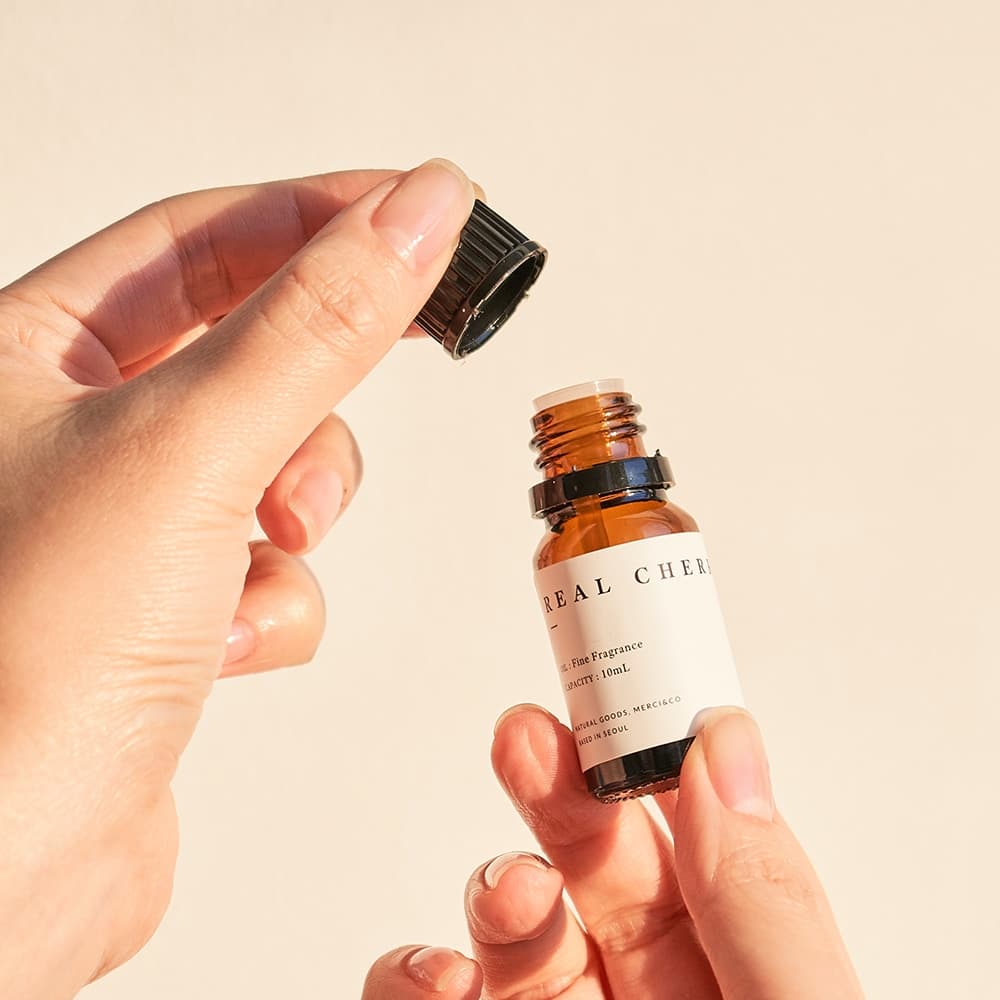 메르시앤코 네이처 프래그런스 오일 아로마 캔들 10ml 10가지향