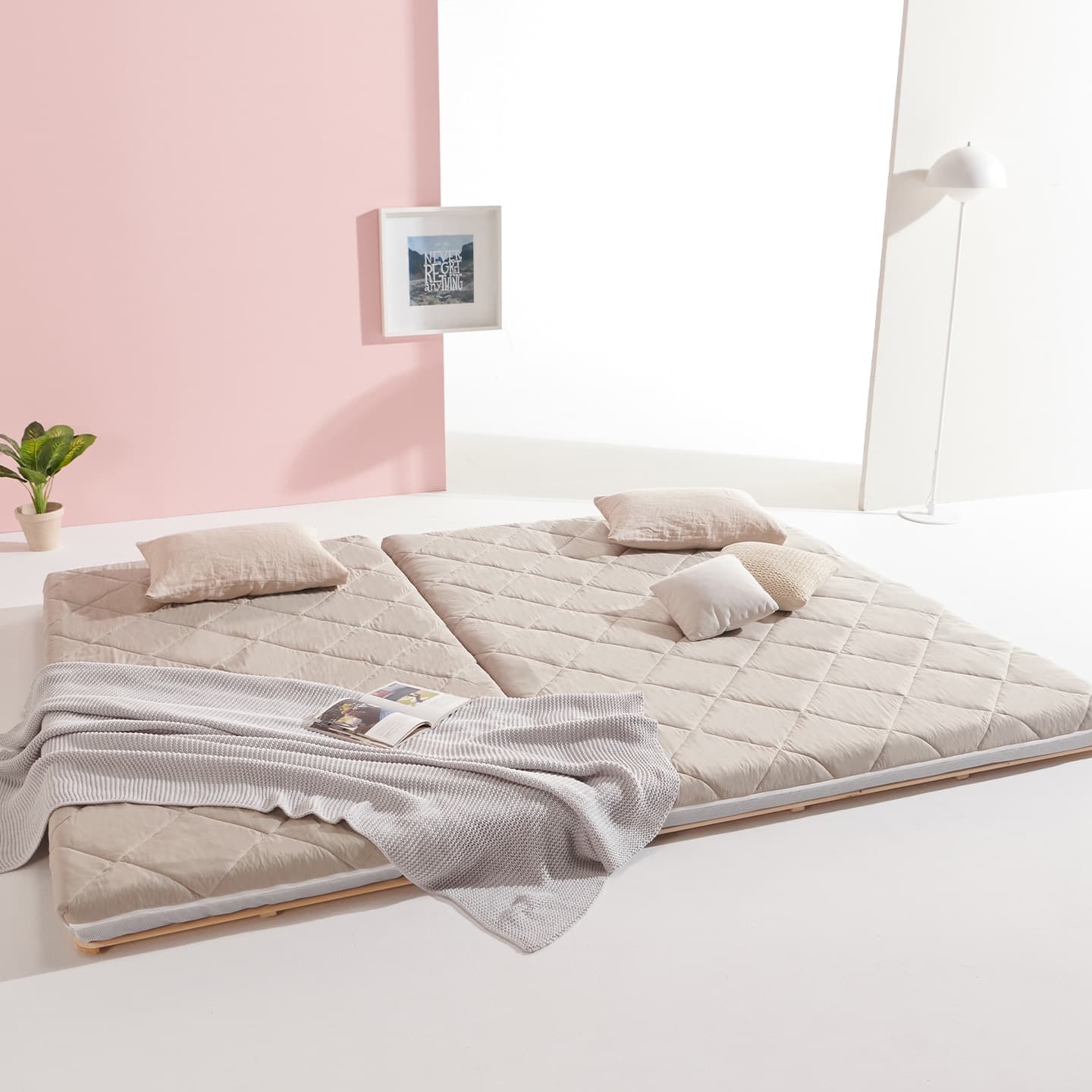 지니앤퍼니 9존 매트리스 토퍼5cm 4size(MS/SS/Q/K) - 최저가 29,601원