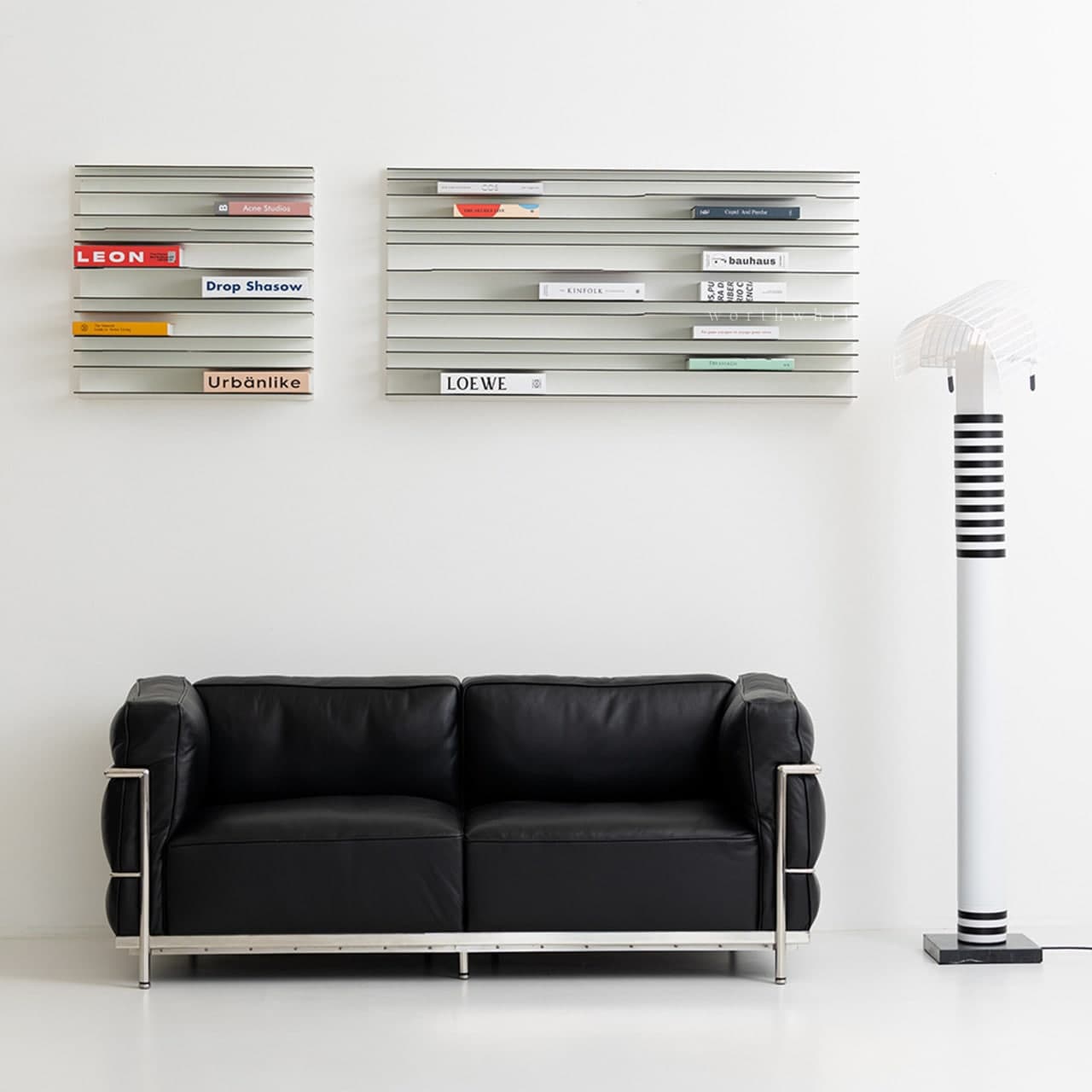 월스와일 세네카 시스템 선반 디자인 책장 벽선반 - 최저가 299,000원