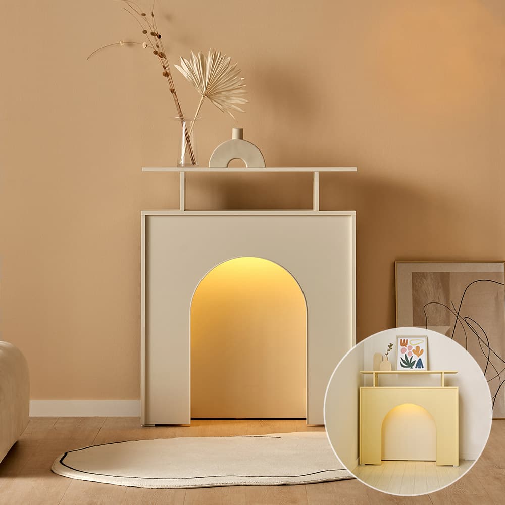 달소리가구 샤이니 E0등급LED 벽난로 수납 콘솔 1000 2colors - 최저가 99,655원