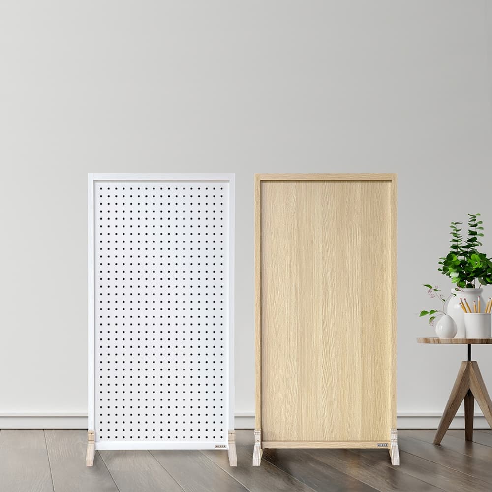 우드톡 오리지널 스탠딩 타공 무타공 이동식 파티션 공간분리 가벽 가림막칸막이