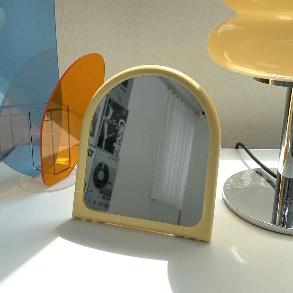 lifebox 레인보우 탁상거울 화장대 화장 인테리어 거울