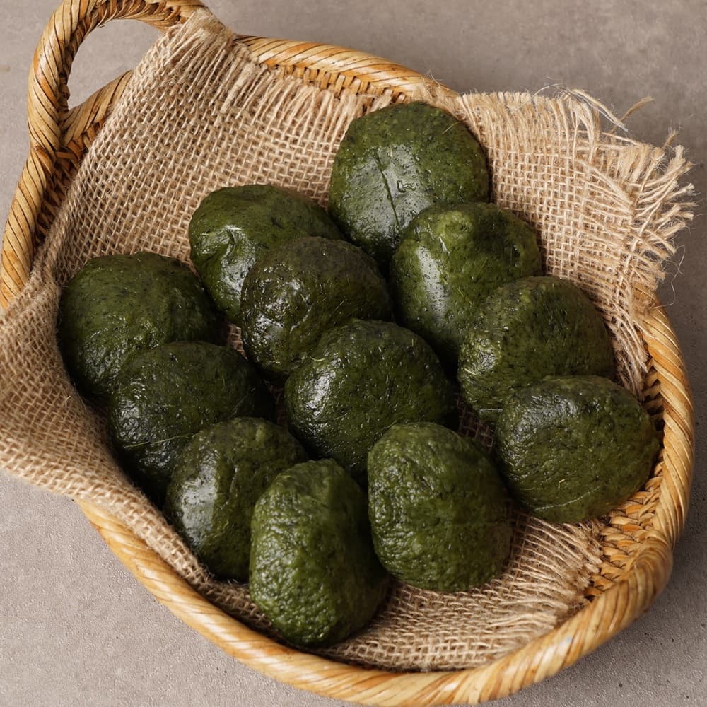 떡미당 유기농 쑥떡 밥알쑥인절미 식사대용 600g