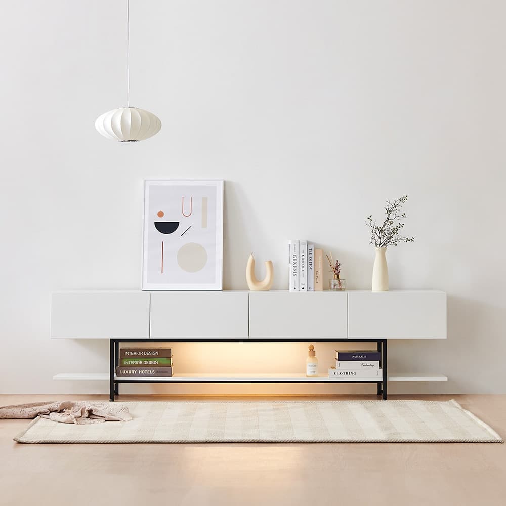 DF동서가구 유어스 티비다이 1800 2000 TV 거실장 (LED 조명선택) - 최저가 179,000원