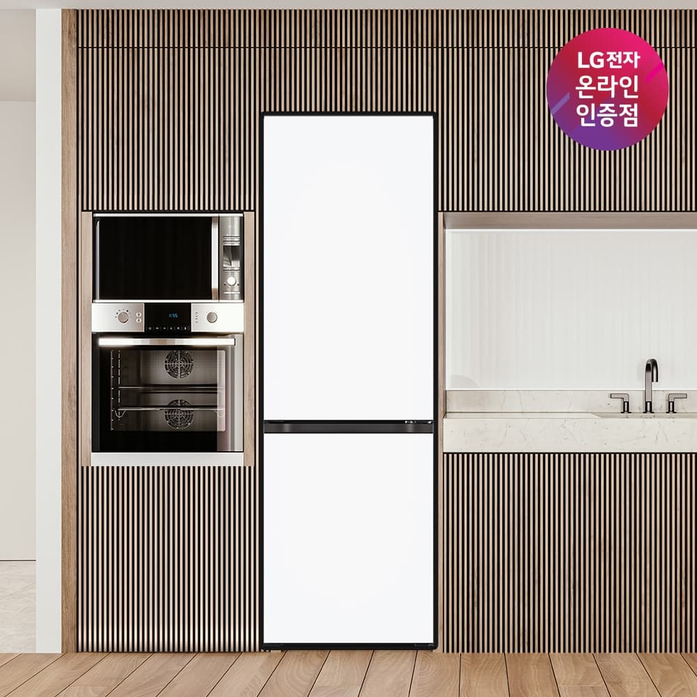 LG전자 LG 모던엣지 냉장고 오브제컬렉션 Q343MHHF33