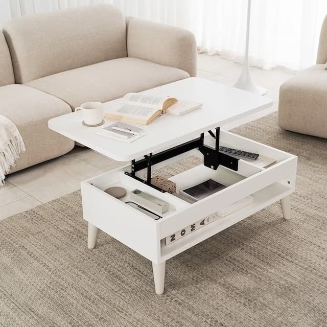 리바트 [오늘의집 단독] 무니 리프트업 테이블 3colors (950 / 1200) - 최저가 219,000원