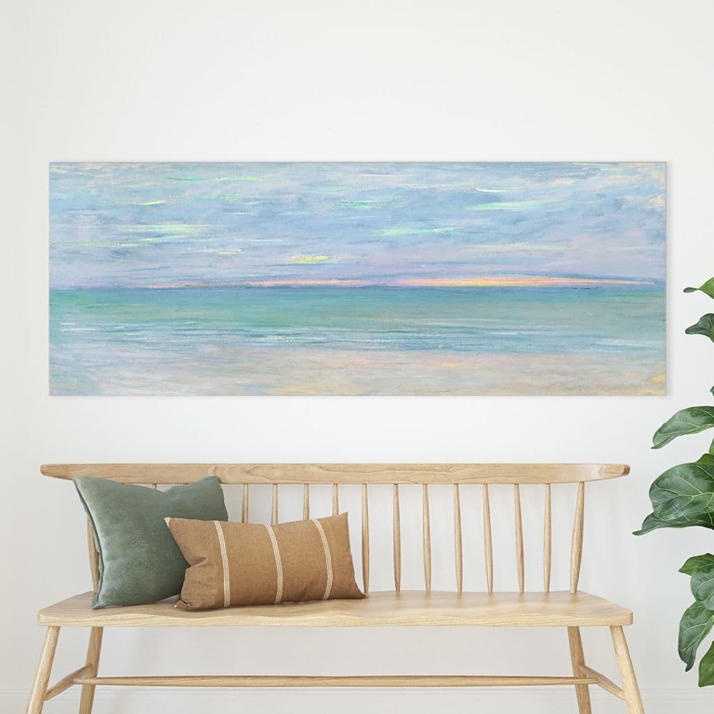 세잔느화실 인테리어 명화 와이드형 캔버스액자/클로드모네 바다풍경 - 최저가 47,200원