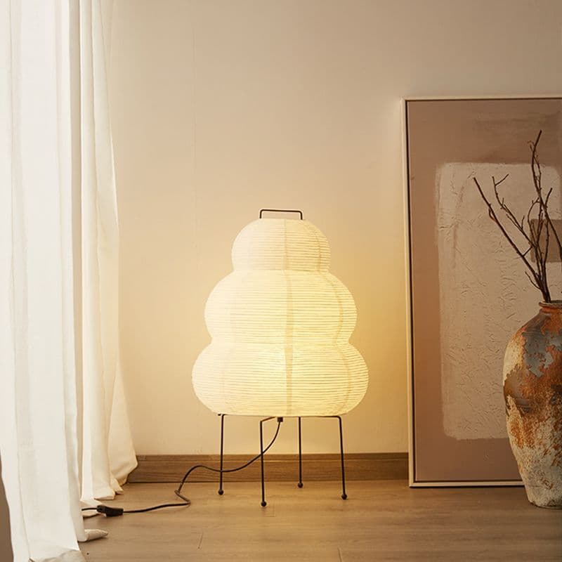 에프앤에스조명 페이퍼 램프한지  단스탠드 인테리어조명 무드 램프 인테리어 무드등 한지 조명