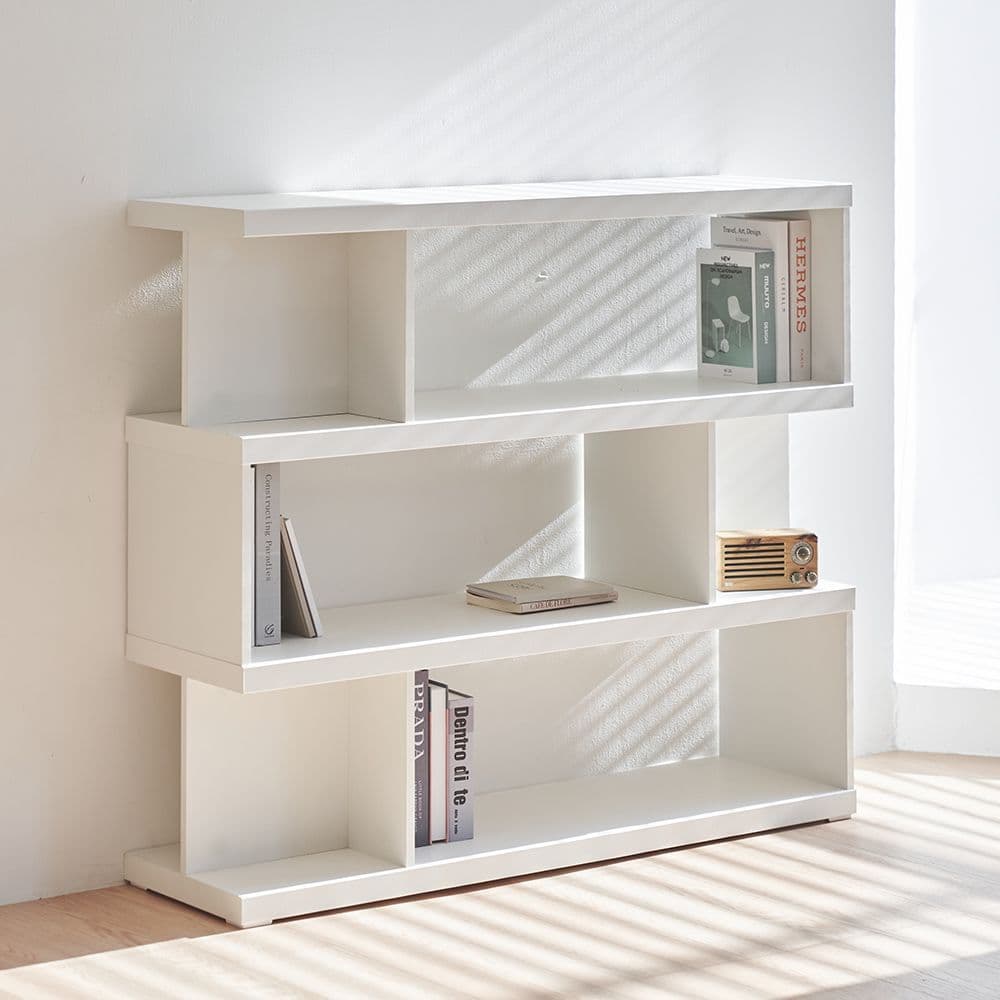 포더홈 유닛 3단 낮은 책장 - 최저가 111,900원