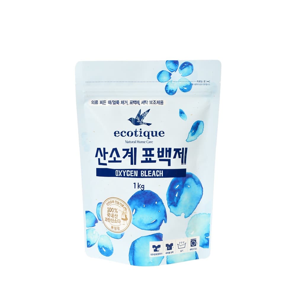 에코띠끄 산소계표백제 (과탄산소다) 1kg