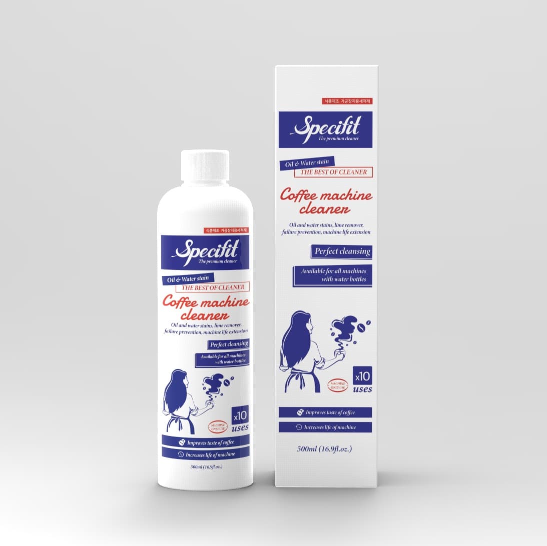 스페시핏 1+1 커피머신 세정제 클리너 석회제거제 500ml