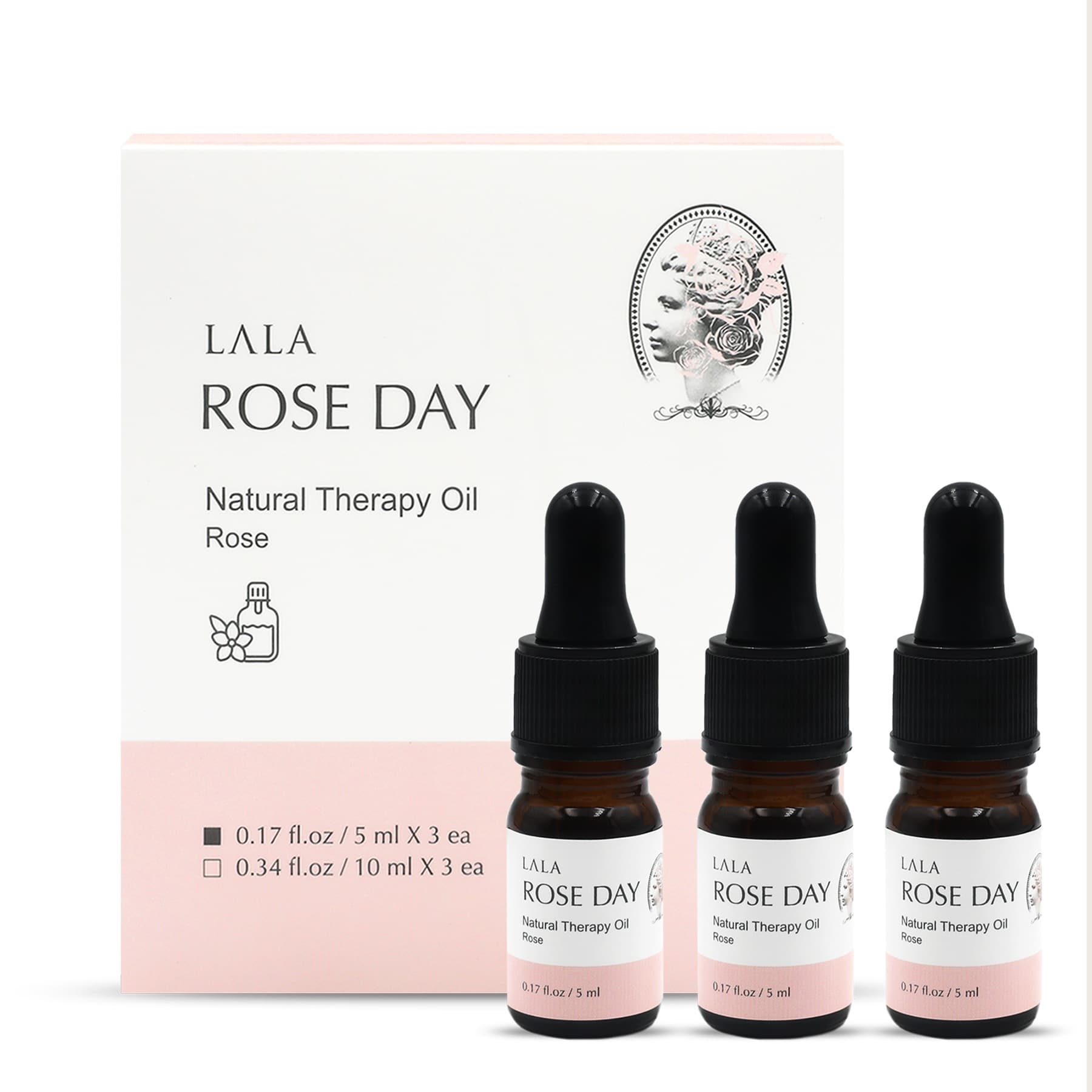 라라로즈데이 여성의 삶의질이 높아지는 천연 이너퍼퓸 5ml x 3개입 세트