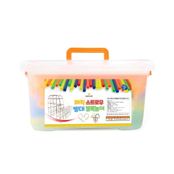 라라키즈 라라키즈 매직 스트로우 빨대 블록놀이