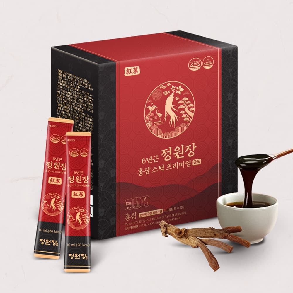 정원장 6년근 홍삼스틱 프리미엄 골드