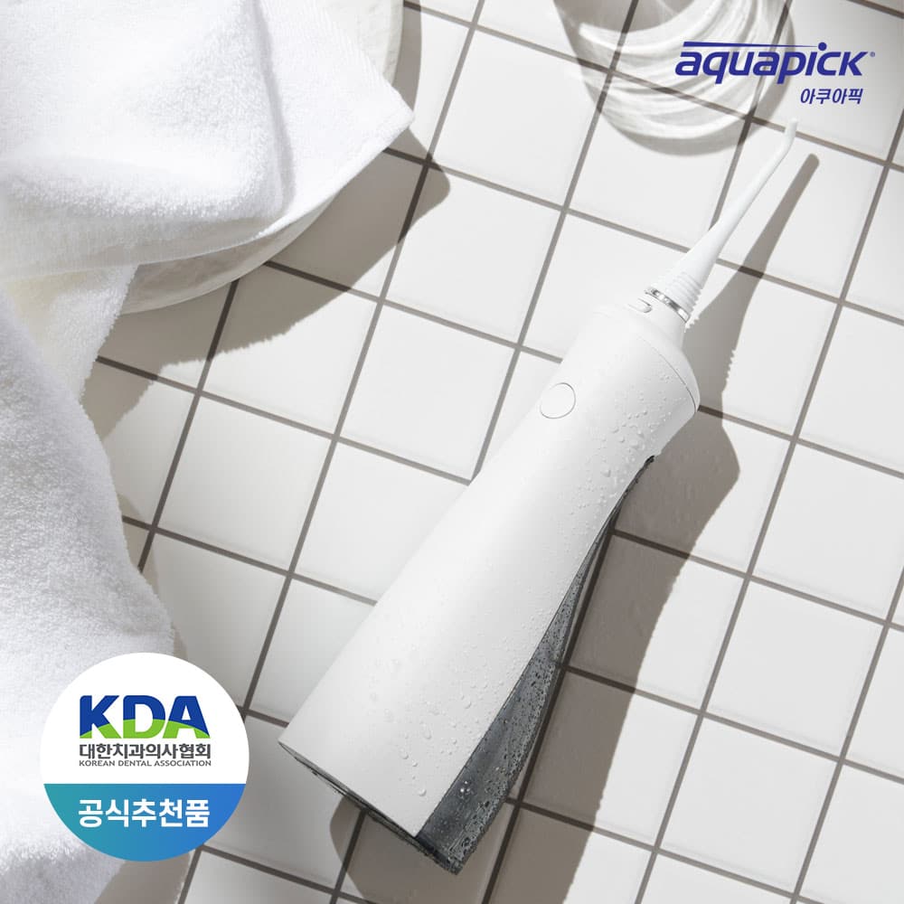 아쿠아픽 코드리스 휴대용 구강세정기 AQ-230
