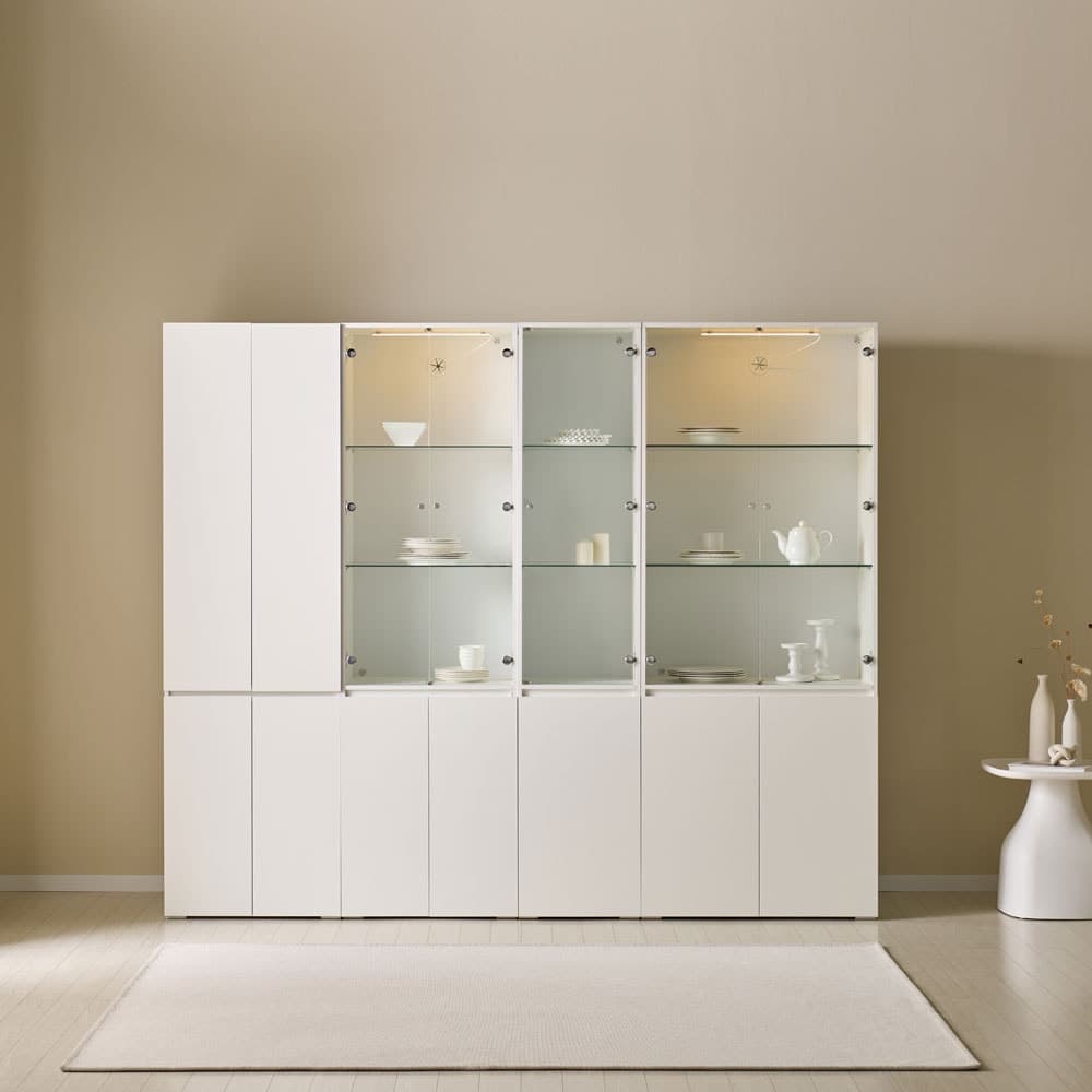 밀로의집 뉴더퀸 유리장식장