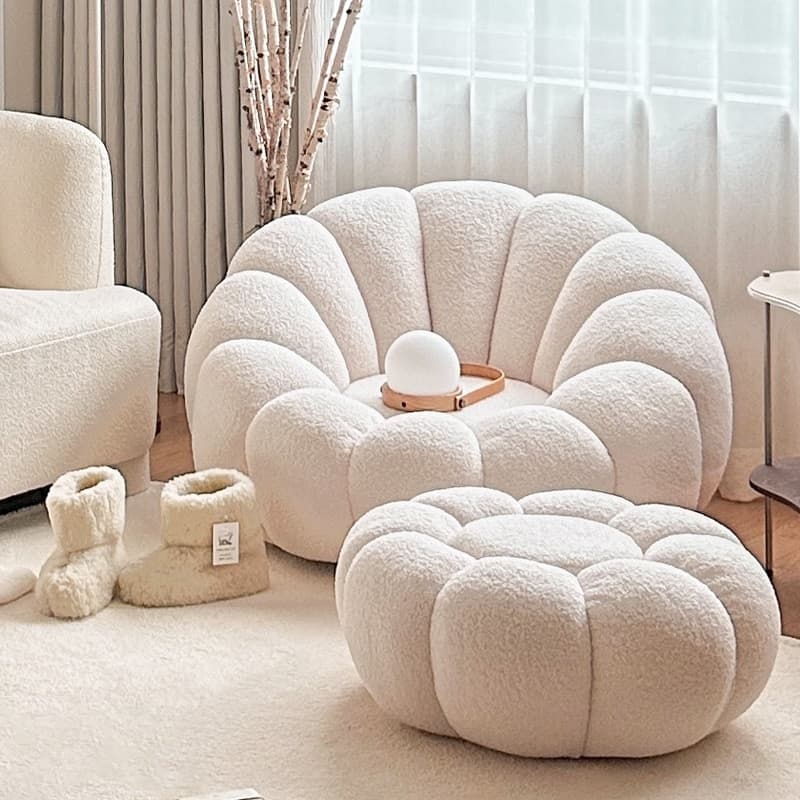 플래지어 올리브 도넛 360도 회전 1인용 소파 - 최저가 395,120원