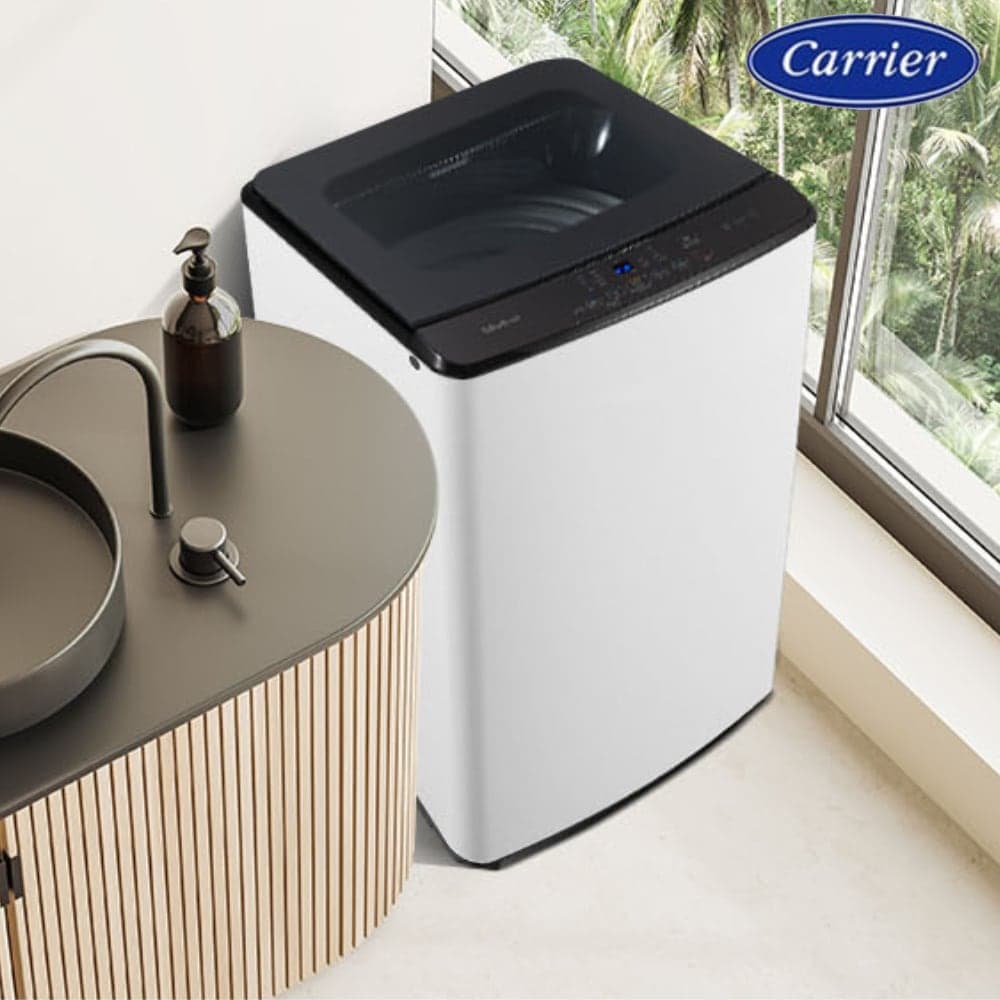 캐리어 모드비 10kg 온수가능 화이트 전자동 세탁기 MWTA10WEM1