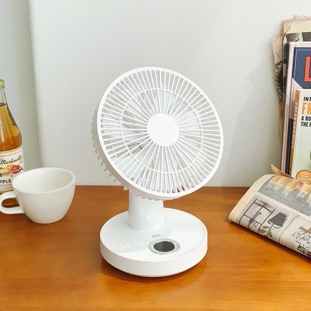오아 Turn Air 미니 좌우 회전 탁상형 무선 써큘레이터 선풍기 - 최저가 26,900원