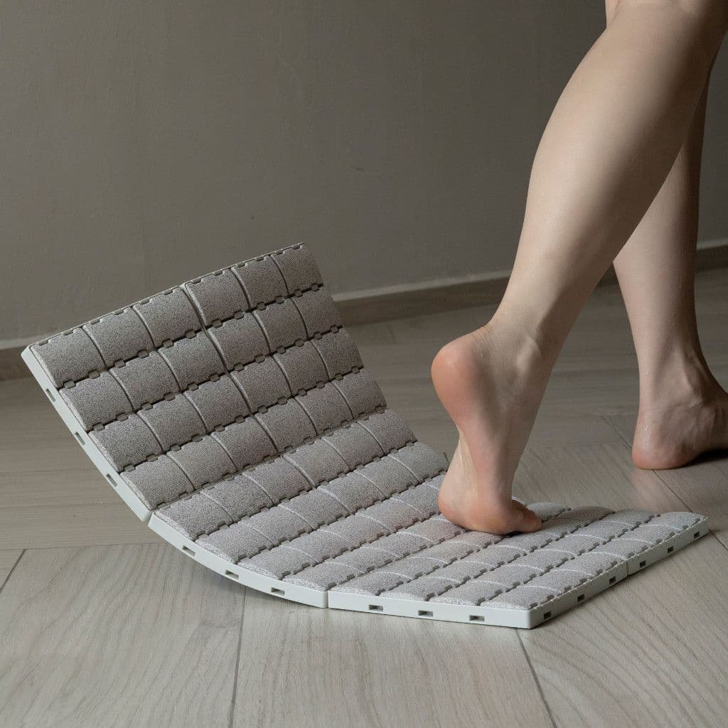 리프홈 무좀균 89% 저감 초흡수 아치형 규조토 세라믹 모듈형 발매트