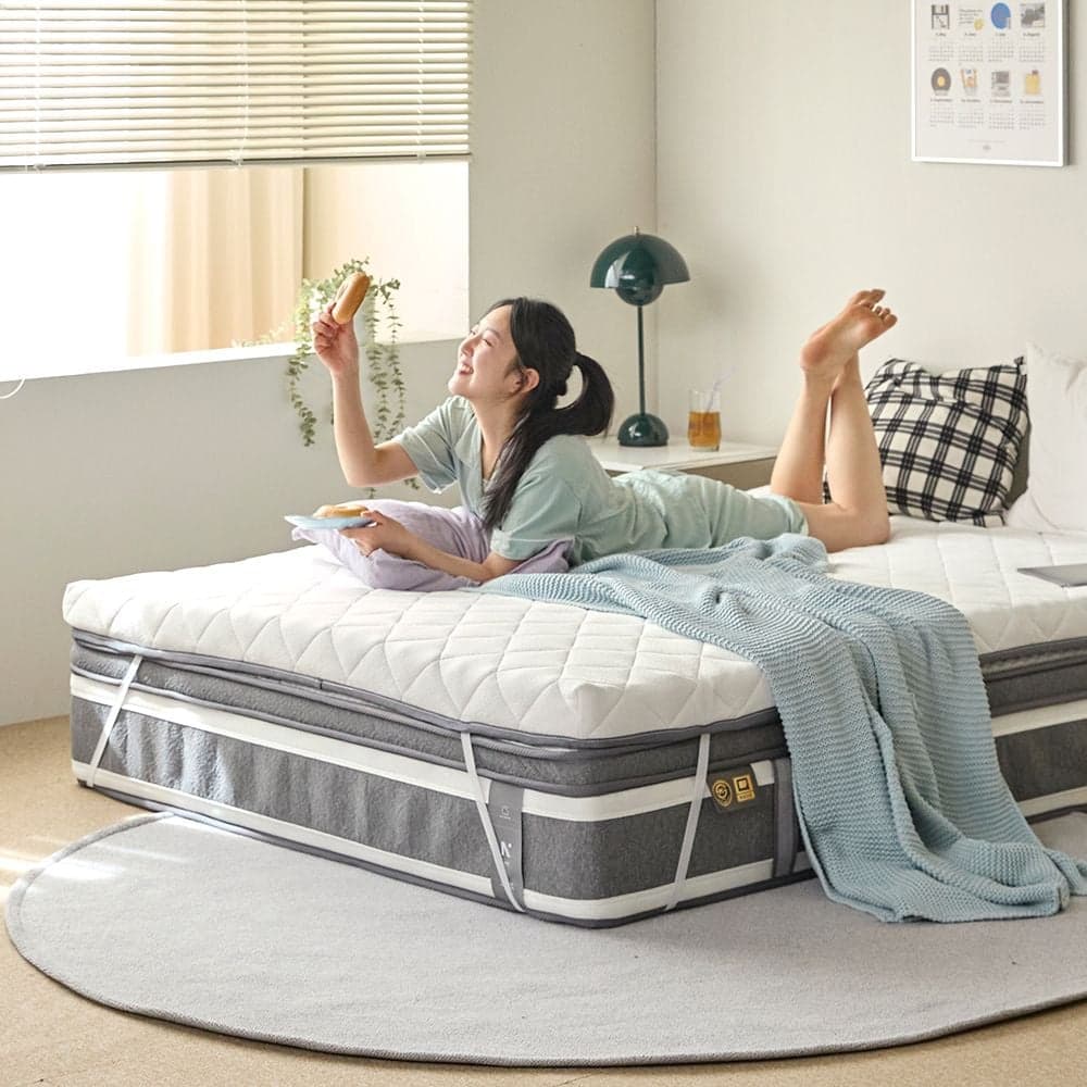 웰퍼니쳐 더매직 9존 고정밴드 접이식 토퍼 10cm (MS,S,SS,Q,K) - 최저가 49,853원