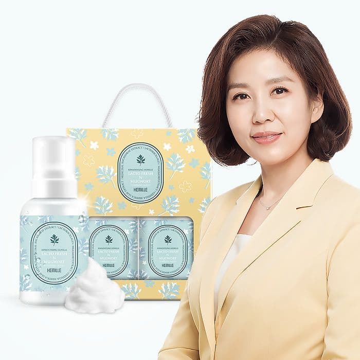 김소형 헤밀레 락토프레쉬 앤 쑥 여성청결제 280ml * 2ea