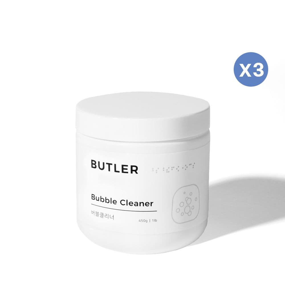 버틀러(BUTLER) 버틀러 버블클리너 x 3통 (기름때.찌든때 제거, 삶은효과)