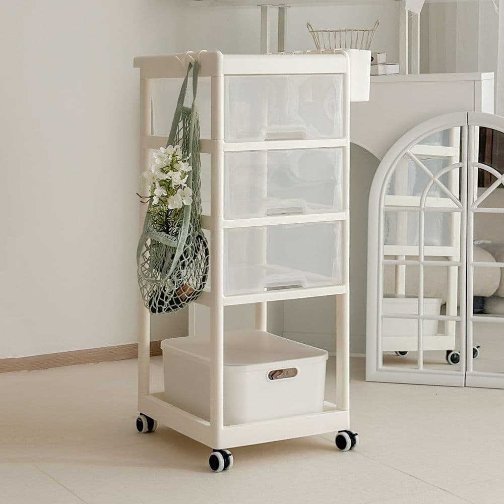 리뗀클로르 리뗀클로르 4단 기저귀 정리함