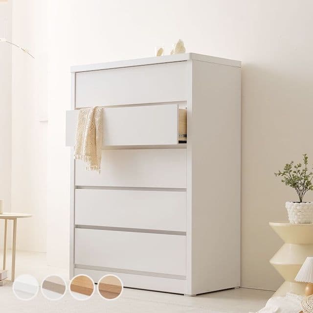 홈인홈 오메가  칸칸이 속원목 서랍장 5단 1000 4colors - 최저가 289,000원