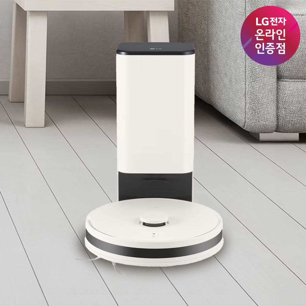 LG전자 LG 코드제로 R5 올인원타워 로봇청소기 R585WKA1