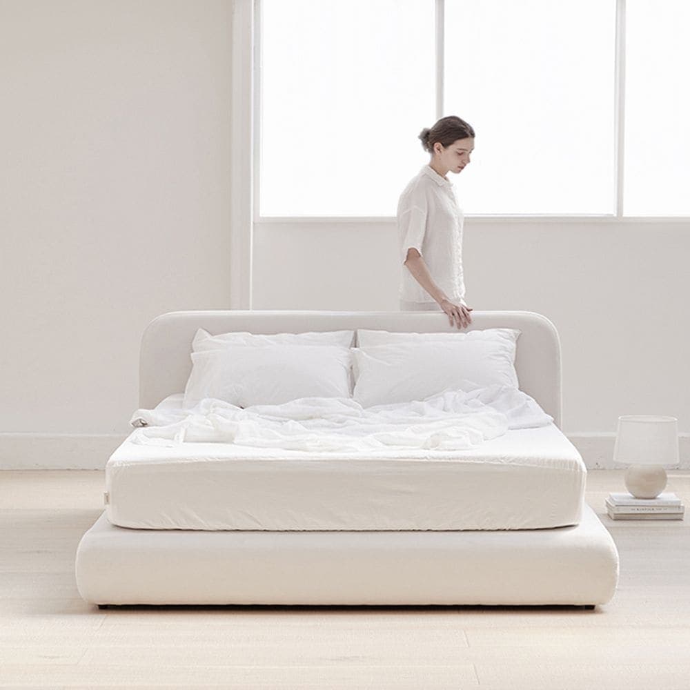 먼데이하우스 클라우드 아쿠아텍스 패브릭 침대