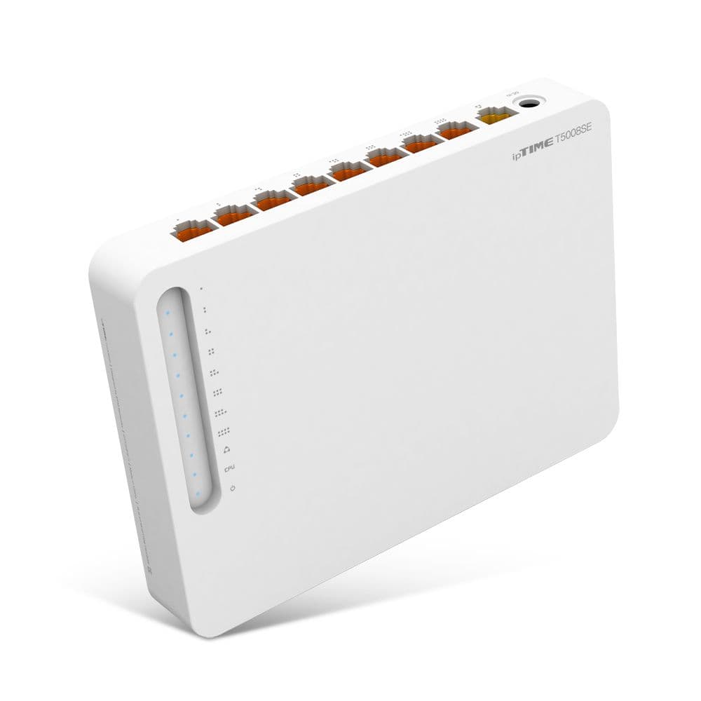 아이피타임 ipTIME T5008SE 8LAN 8포트 기가비트 유선공유기 - 최저가 78,000원