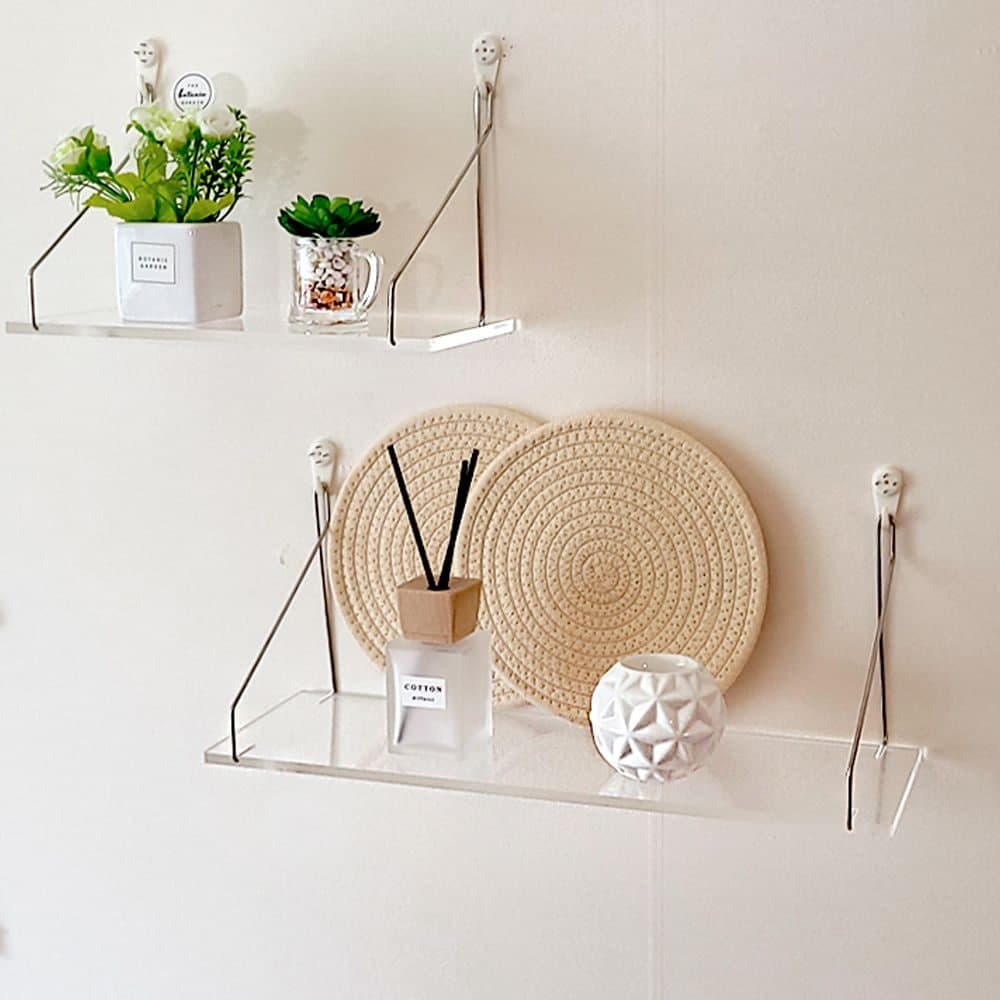 미니멀로직 아크릴 벽선반 - 최저가 7,020원