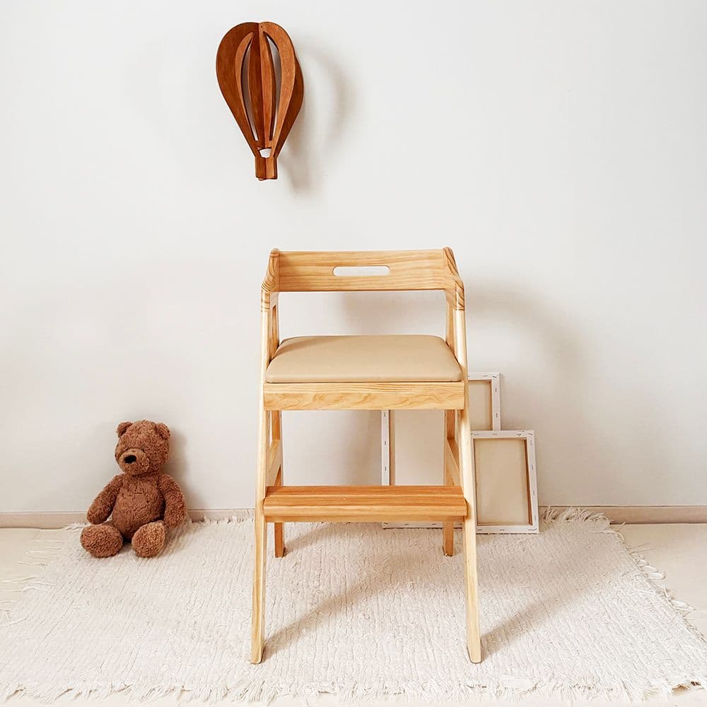 디홀릭 피노키오 원목 어린이 식탁의자 모음 3color