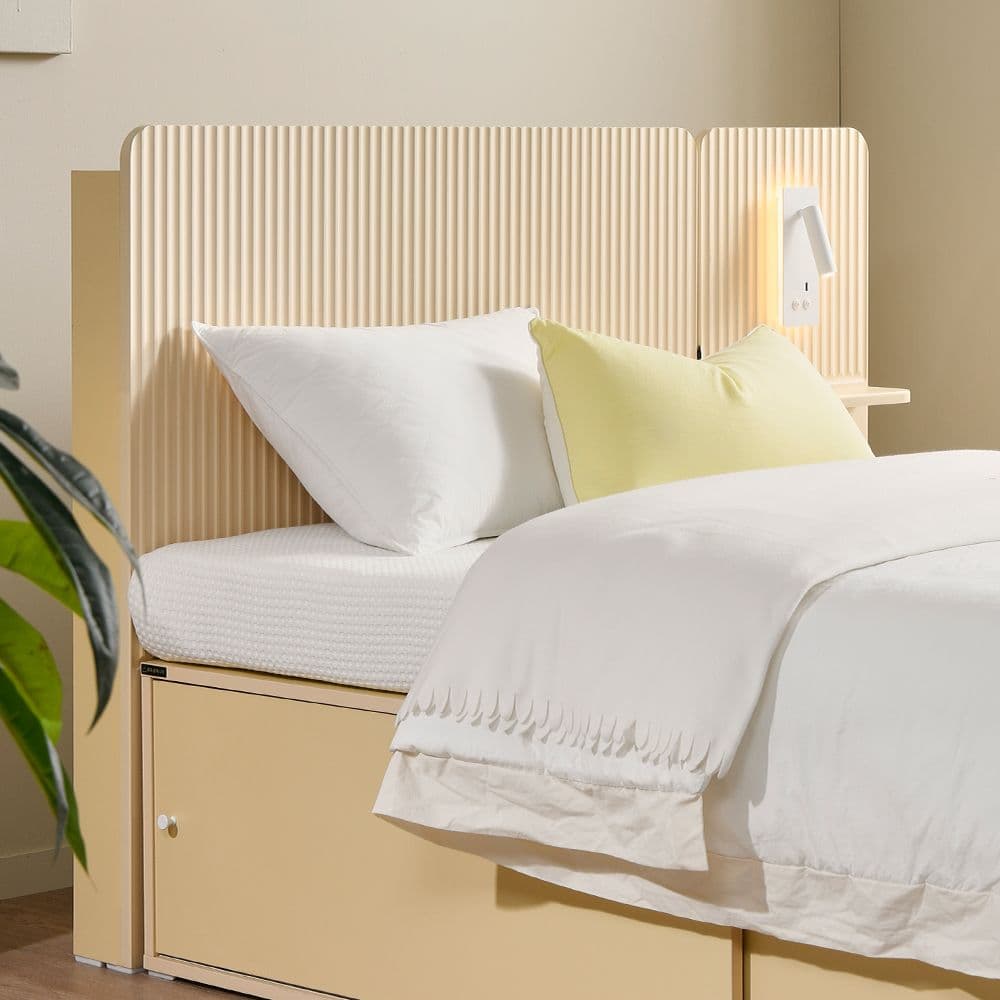 리드로퍼니처 로이 템바보드 E0등급 LED 조명 침대 헤드보드 SS/Q/K 3colors - 최저가 139,000원