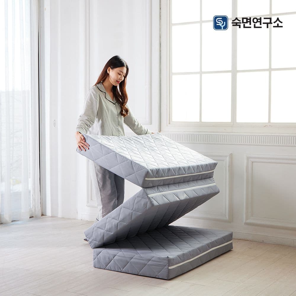 숙면연구소 숙면연구소 3단 접이식 매트리스