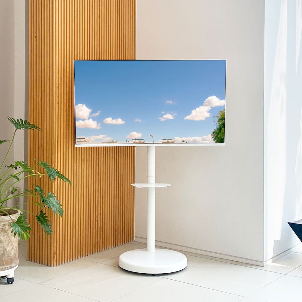 와이드뷰 대형 이동식 삼탠바이미 TV스탠드 127~190cm(50~75인치)호환 거치대