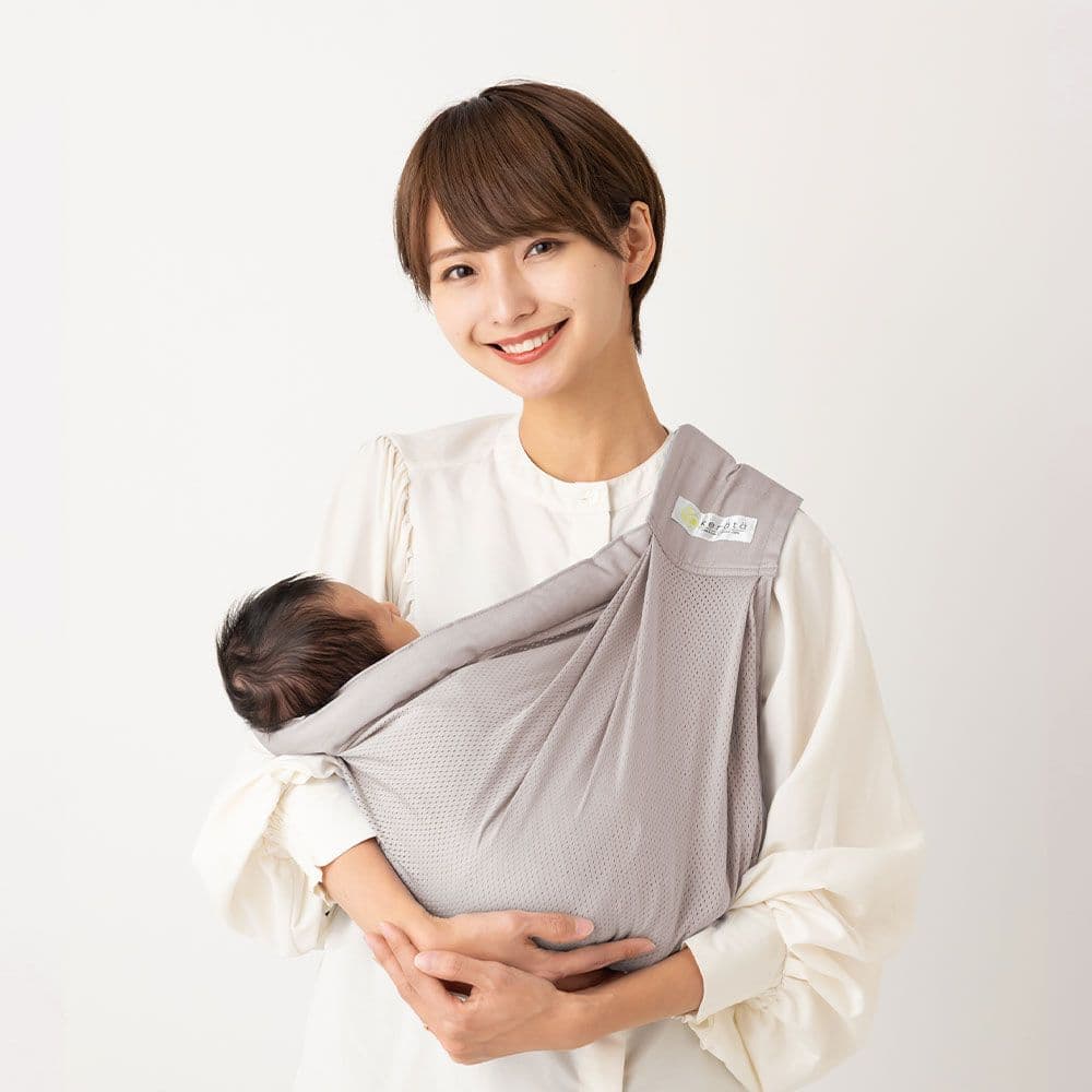 케라타 신생아 슬링 메쉬형 아기띠 베이비슬링 포대기 요람자세