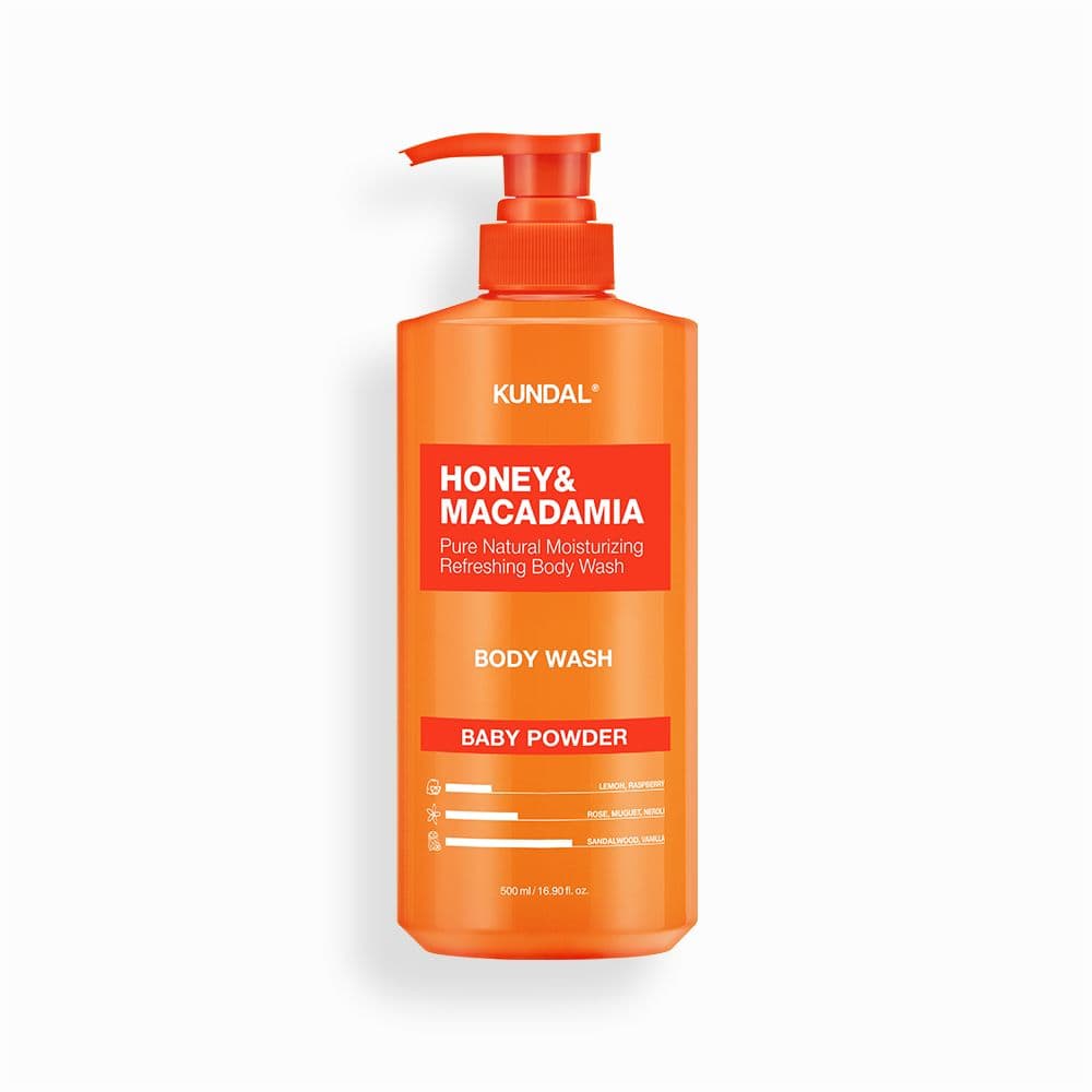 쿤달 허니 앤 마카다미아 퓨어 바디워시 500ml