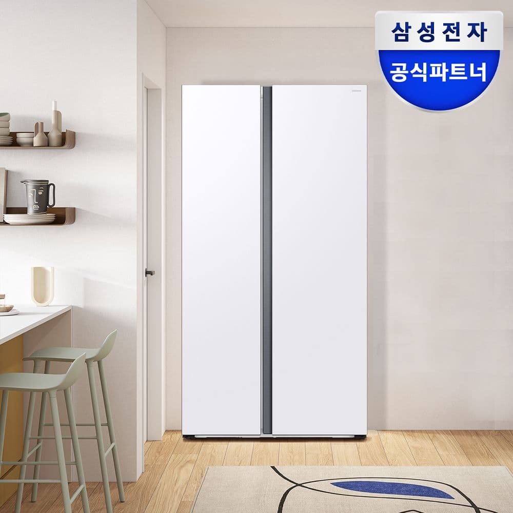 삼성전자 양문형 냉장고 2도어 852L RS84DG5002WW 스노우화이트 - 최저가 1,215,322원