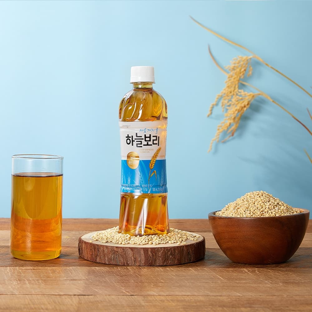 웅진식품 하늘보리 500ml*20개(유/무라벨 랜덤발송)